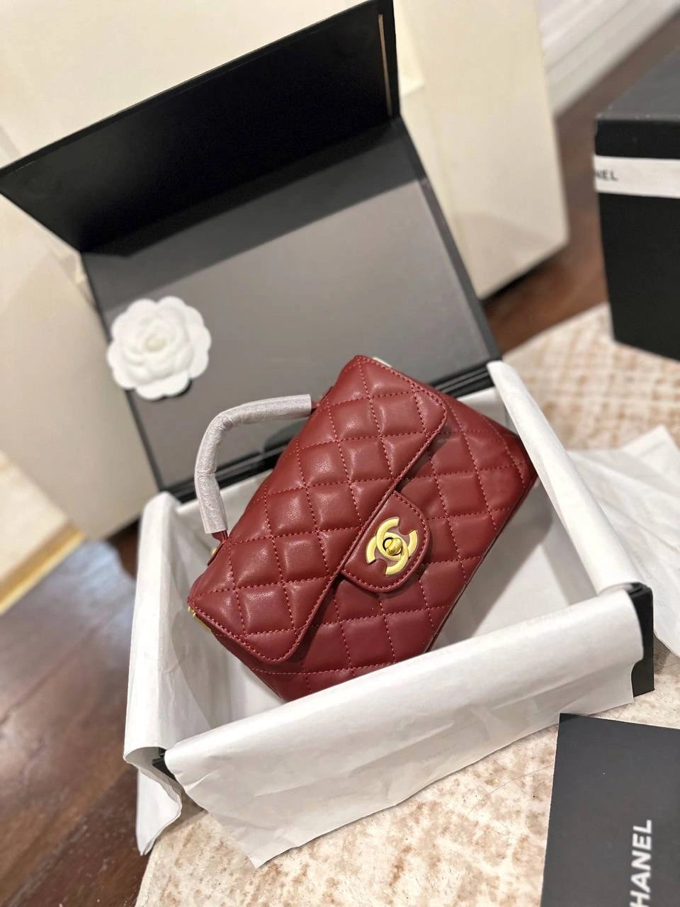 CHANEL 26P Horizontal Kelly Bag