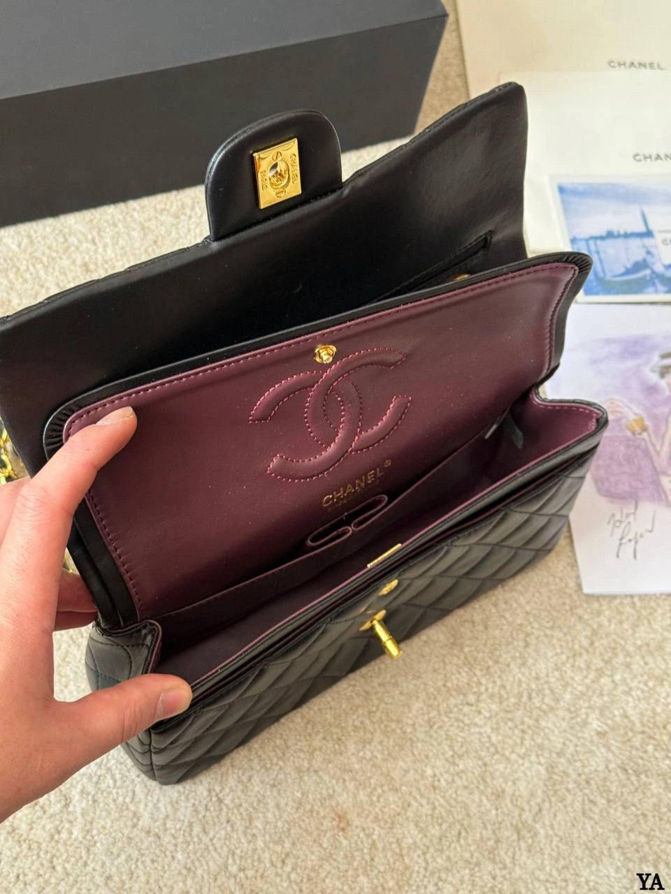 CHANEL Classic Flap (CF) Chain Shoulder Bag