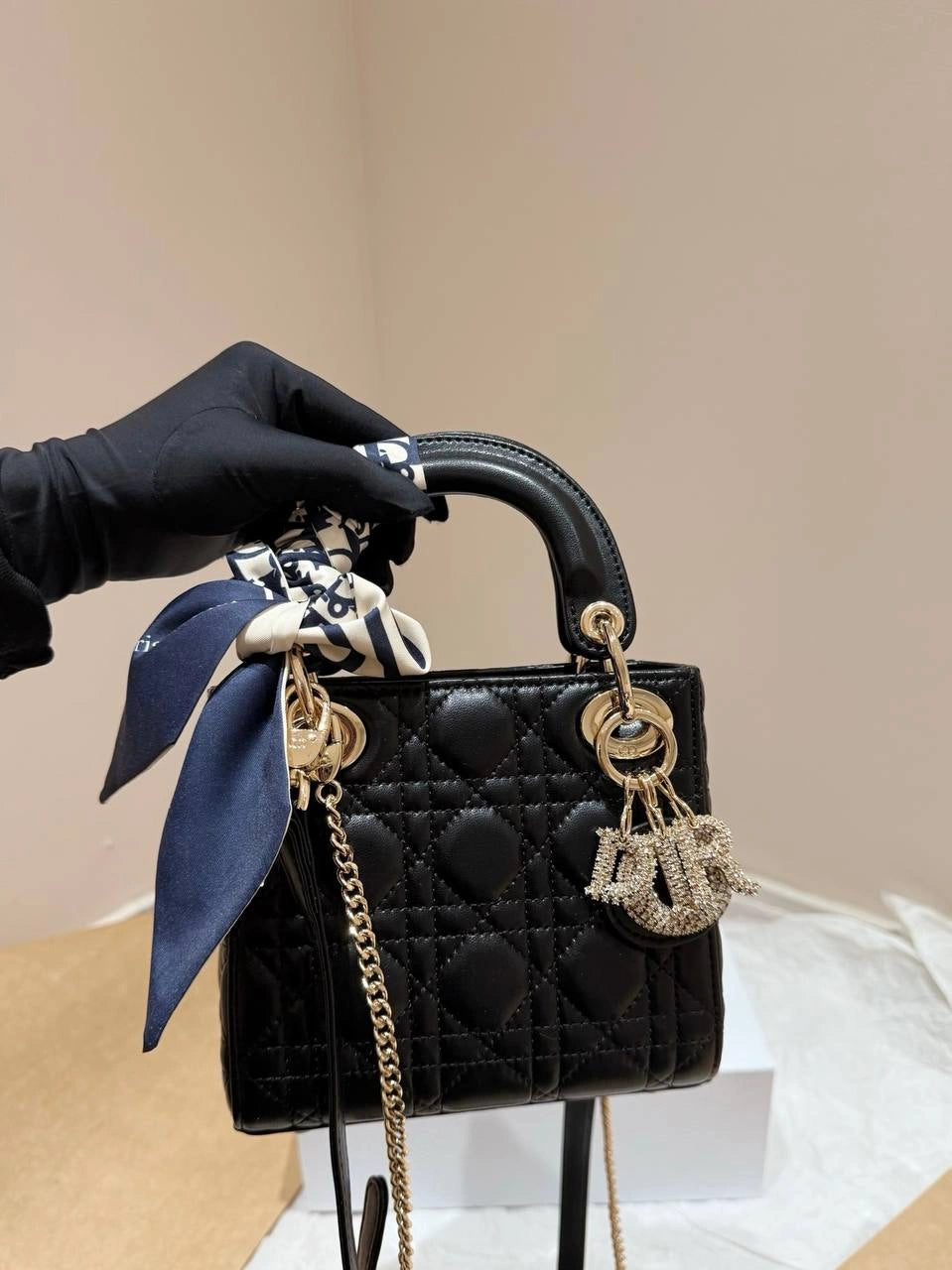 Dior Lady Bag – 3-Grid Edition (PINK, WHITE, BLACK)