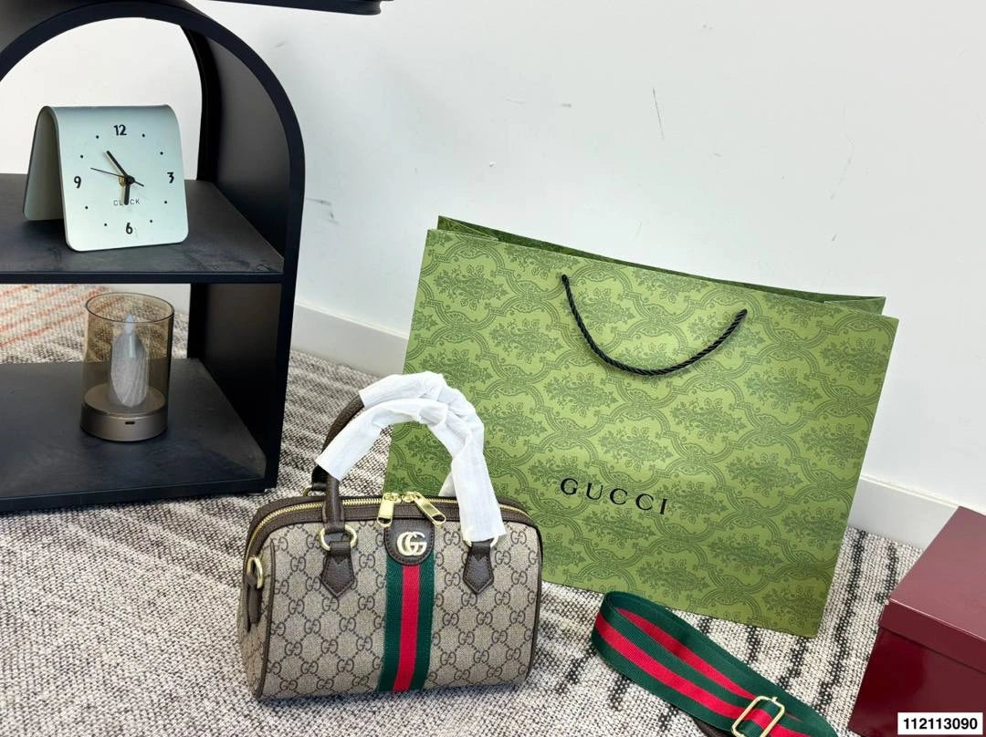 Gucci Boston Pillow Bag (Classic GG Canvas)