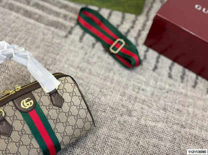 Gucci Boston Pillow Bag (Classic GG Canvas)