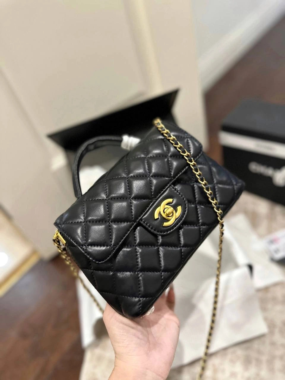 CHANEL 26P Horizontal Kelly Bag