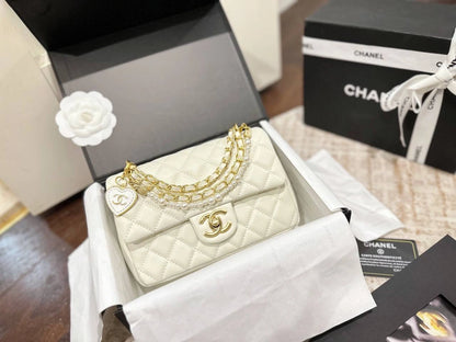 CHANEL 26SS Pearl Chain Large Mini CF