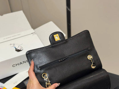 CHANEL Classic Flap Bag - Caviar Leather