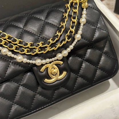CHANEL 26SS Pearl Chain Large Mini CF