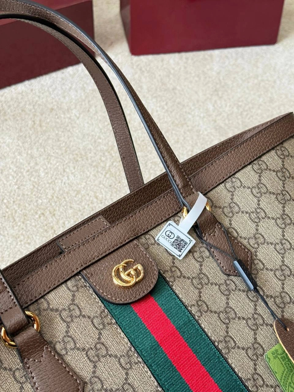 Gucci Ophidia Medium Tote Bag