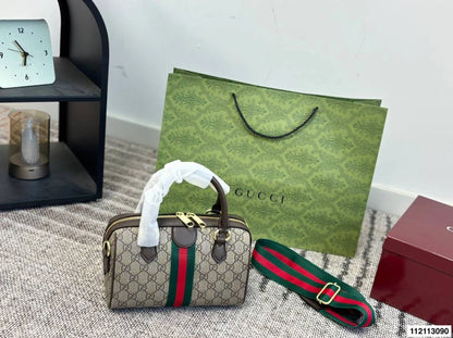 Gucci Boston Pillow Bag (Classic GG Canvas)