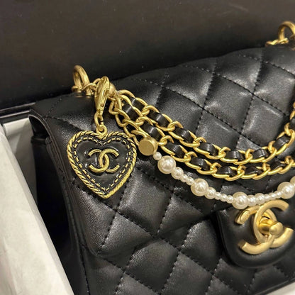 CHANEL 26SS Pearl Chain Large Mini CF