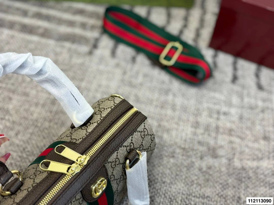 Gucci Boston Pillow Bag (Classic GG Canvas)