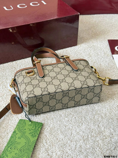 Gucci GG Emblem Mini Tote Bag
