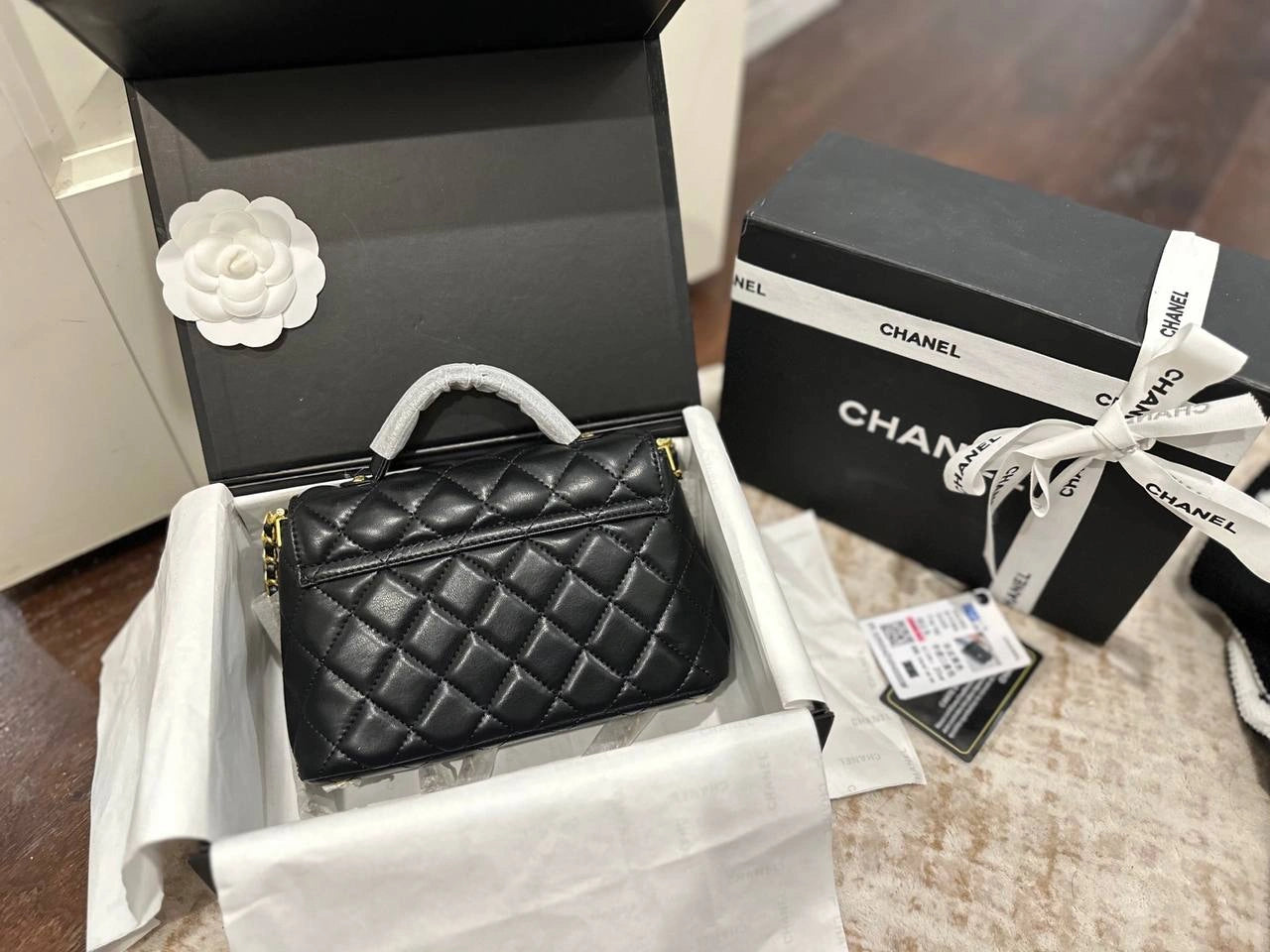 CHANEL 26P Horizontal Kelly Bag