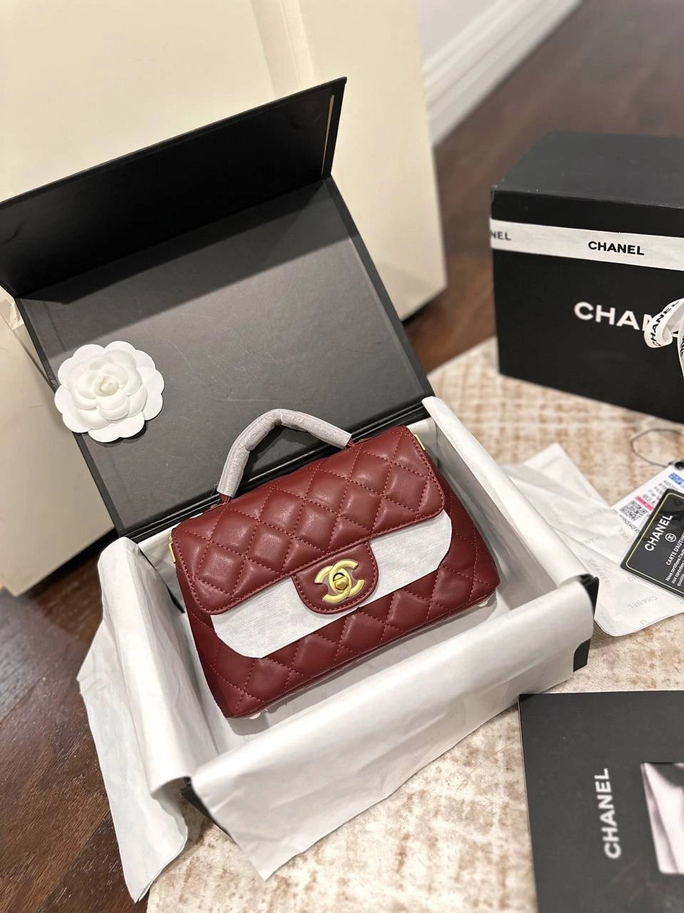 CHANEL 26P Horizontal Kelly Bag