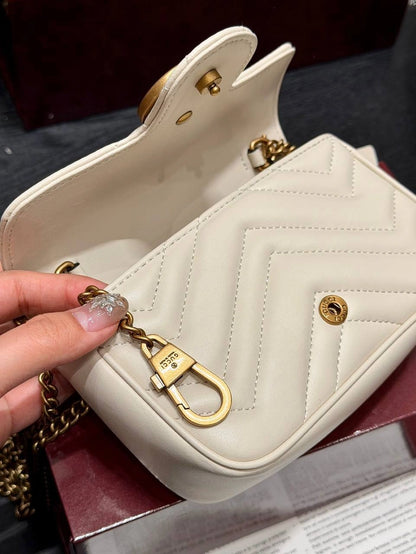Gucci Marmont Mini Chain Bag (Small Mini Version)