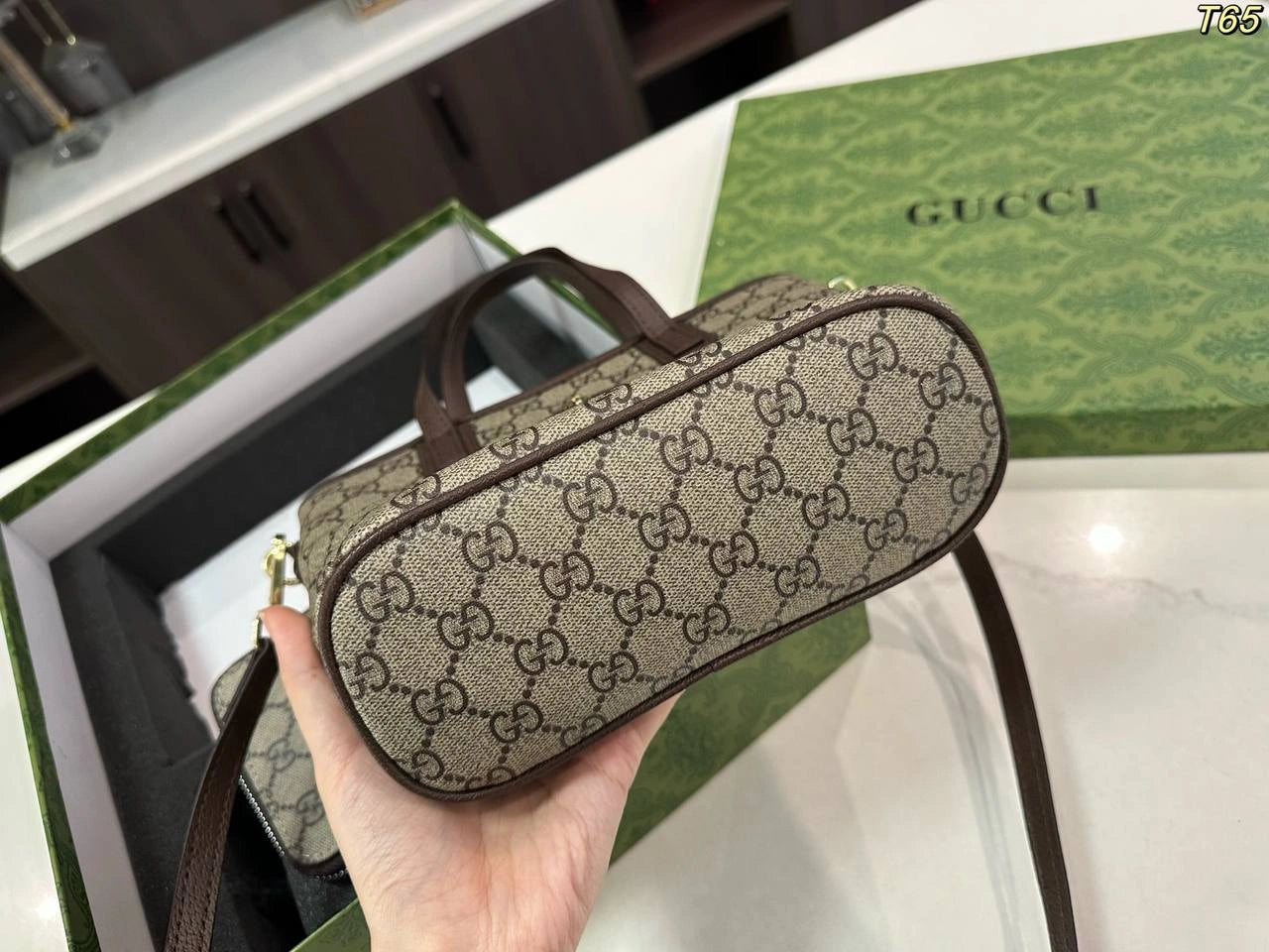 Gucci Ophidia Mini Tote Set (Mini Tote + Wallet + Charm)