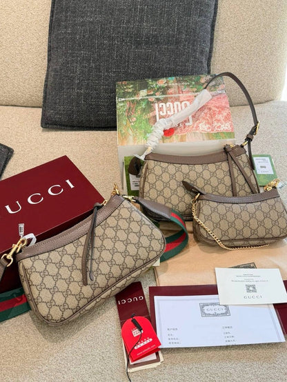 Gucci Ophidia Mini Shoulder Bags (Iconic GG Canvas Series)