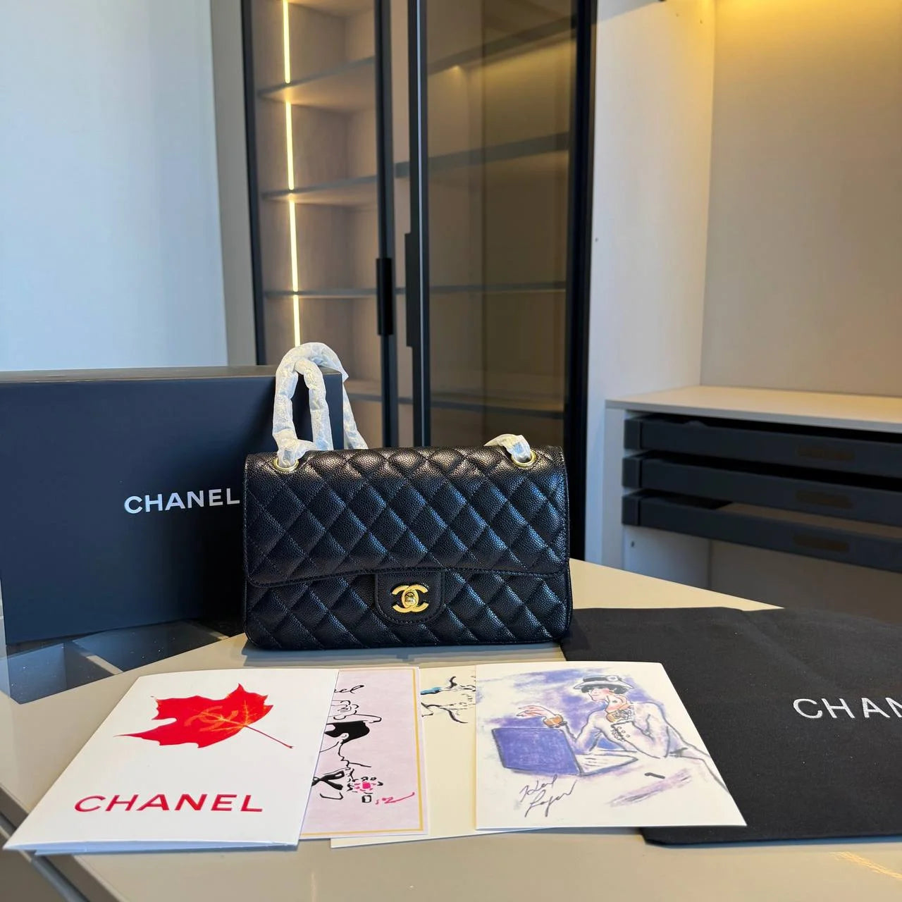 CHANEL Classic Flap (CF) Quilted Chain Bag