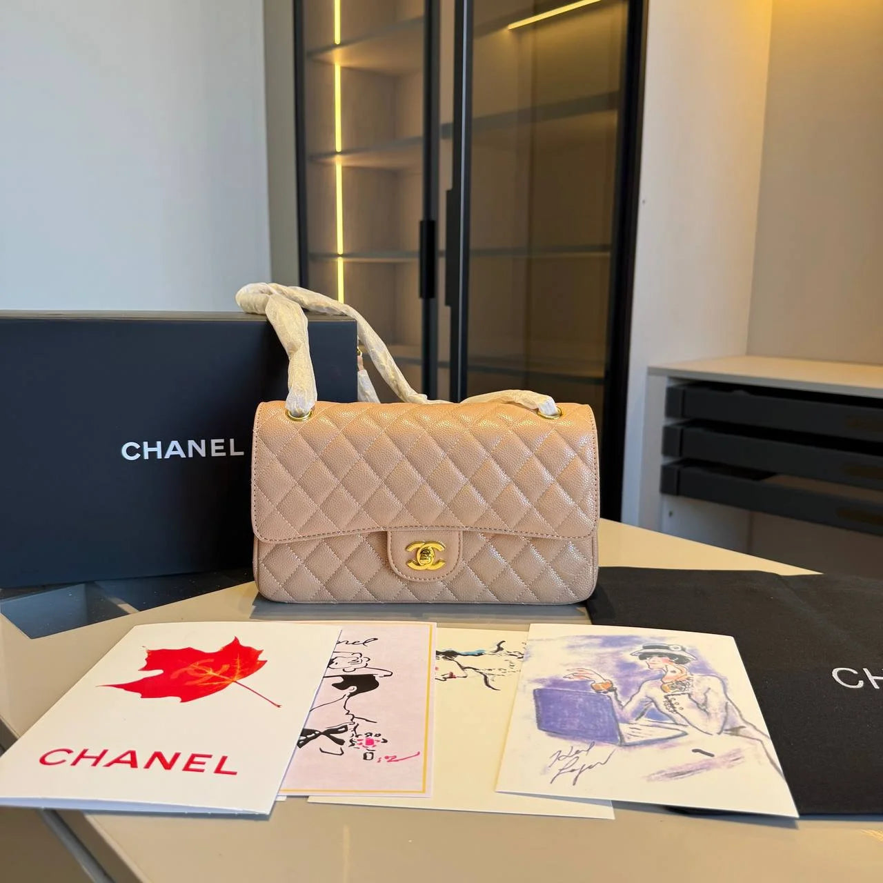 CHANEL Classic Flap (CF) Quilted Chain Bag