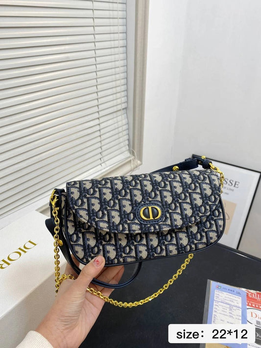 DIOR CD Caro Chain Bag – Montaigne Series