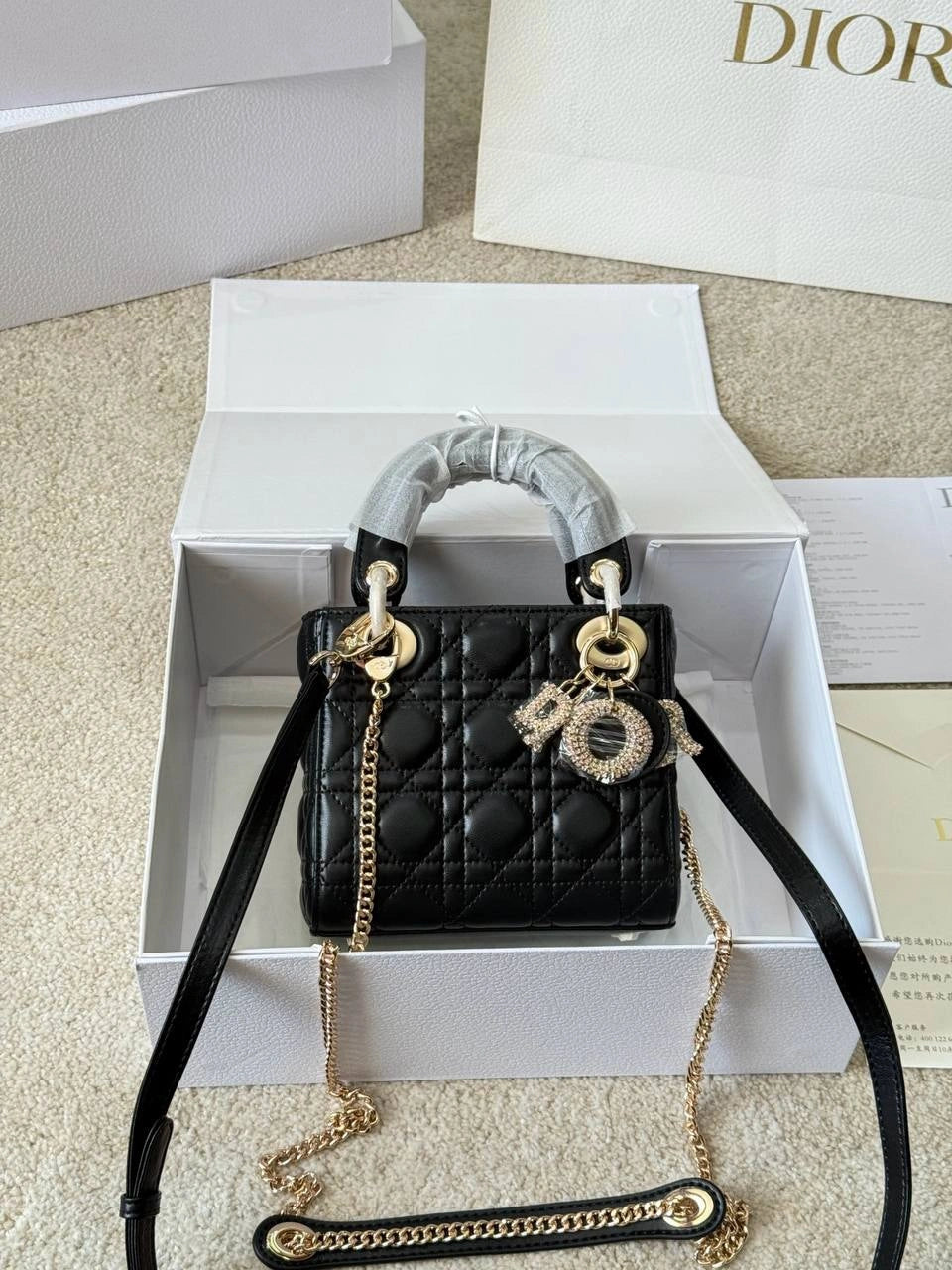 Dior Lady Bag – 3-Grid Edition