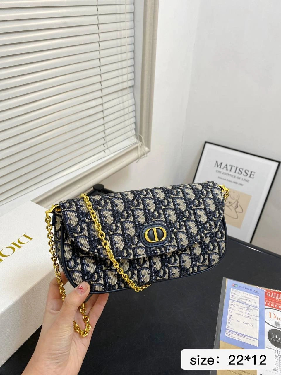 DIOR CD Caro Chain Bag – Montaigne Series