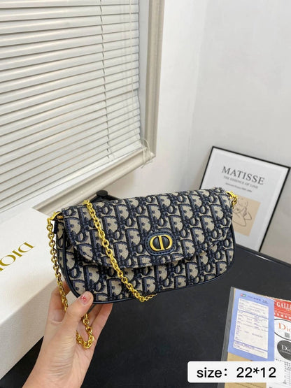 DIOR CD Caro Chain Bag – Montaigne Series