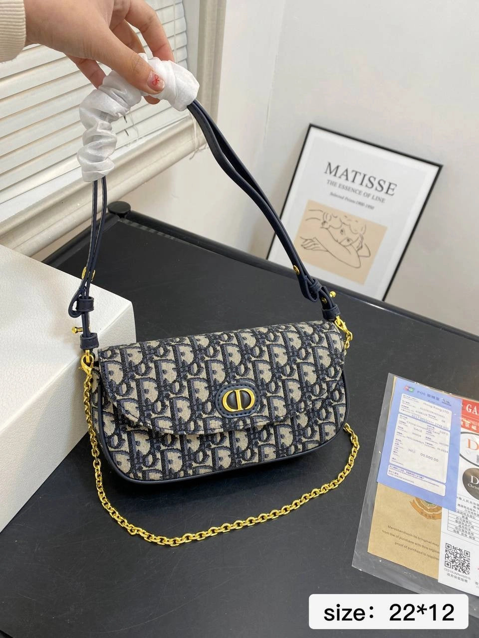 DIOR CD Caro Chain Bag – Montaigne Series