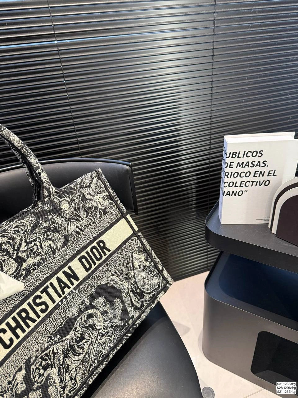 DIOR Book Tote – Toile de Jouy Style