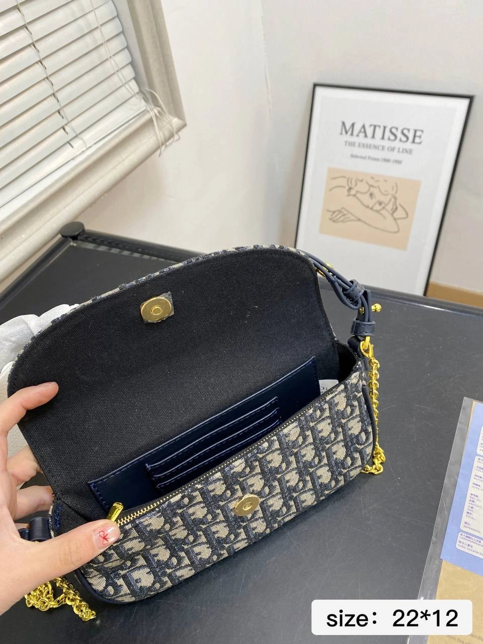 DIOR CD Caro Chain Bag – Montaigne Series