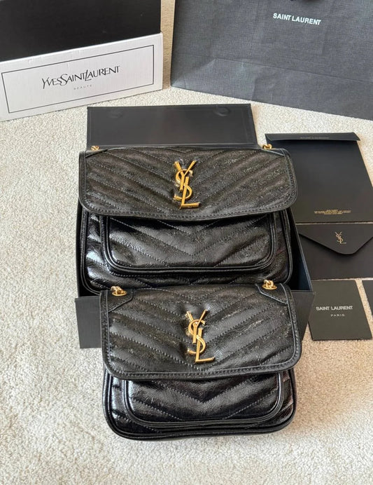 SAINT LAURENT YSL NIKI Flap Messenger Bag