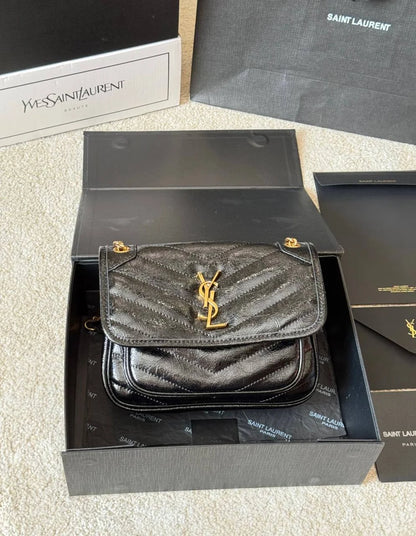 SAINT LAURENT YSL NIKI Flap Messenger Bag
