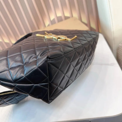 SAINT LAURENT YSL Quilted Tote Bag