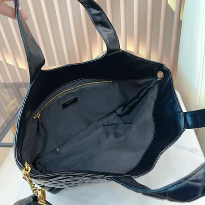 SAINT LAURENT YSL Quilted Tote Bag